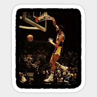 Kareem with The Dunk Sticker